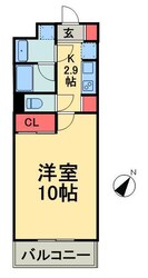 プロスペクト東雲橋の物件間取画像